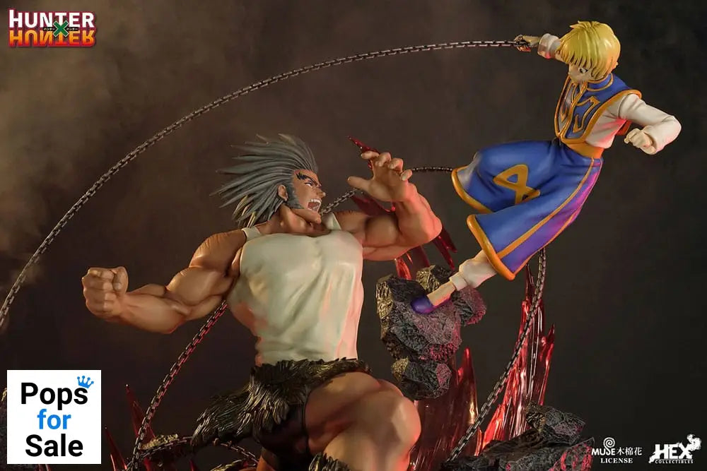 Hunter x Hunter Elite Dynamic Statue 1/6 Kurapika Vs Uvogin 61 cm Statues