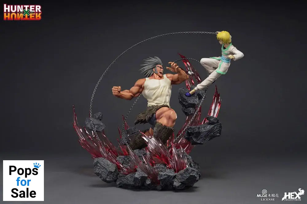 Hunter x Hunter Elite Dynamic Statue 1/6 Kurapika Vs Uvogin 61 cm