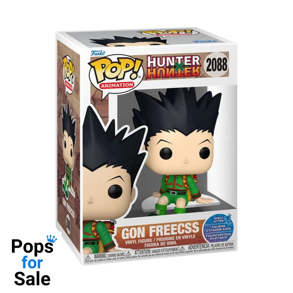 Hunter x Hunter POP! Animation Vinyl Figure Gon Freecss (Sit) 9 cm