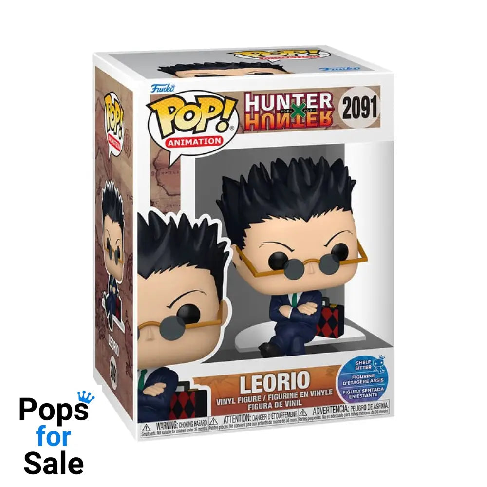 Hunter x Hunter POP! Animation Vinyl Figure Leorio (Sit) 9 cm