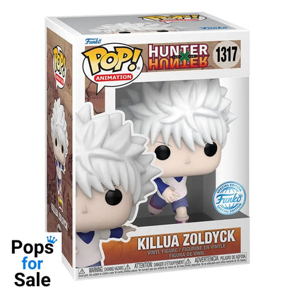 Hunter x Hunter POP! Animation Vinyl Figures Killua w/Skateboard 9 cm
