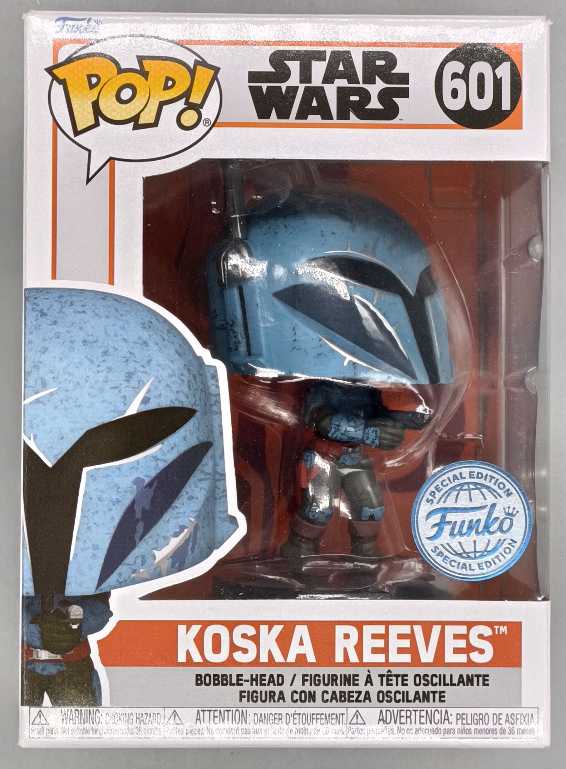 601 Koska Reeves - Star Wars The Mandalorian - Funko POP - Box Damaged
