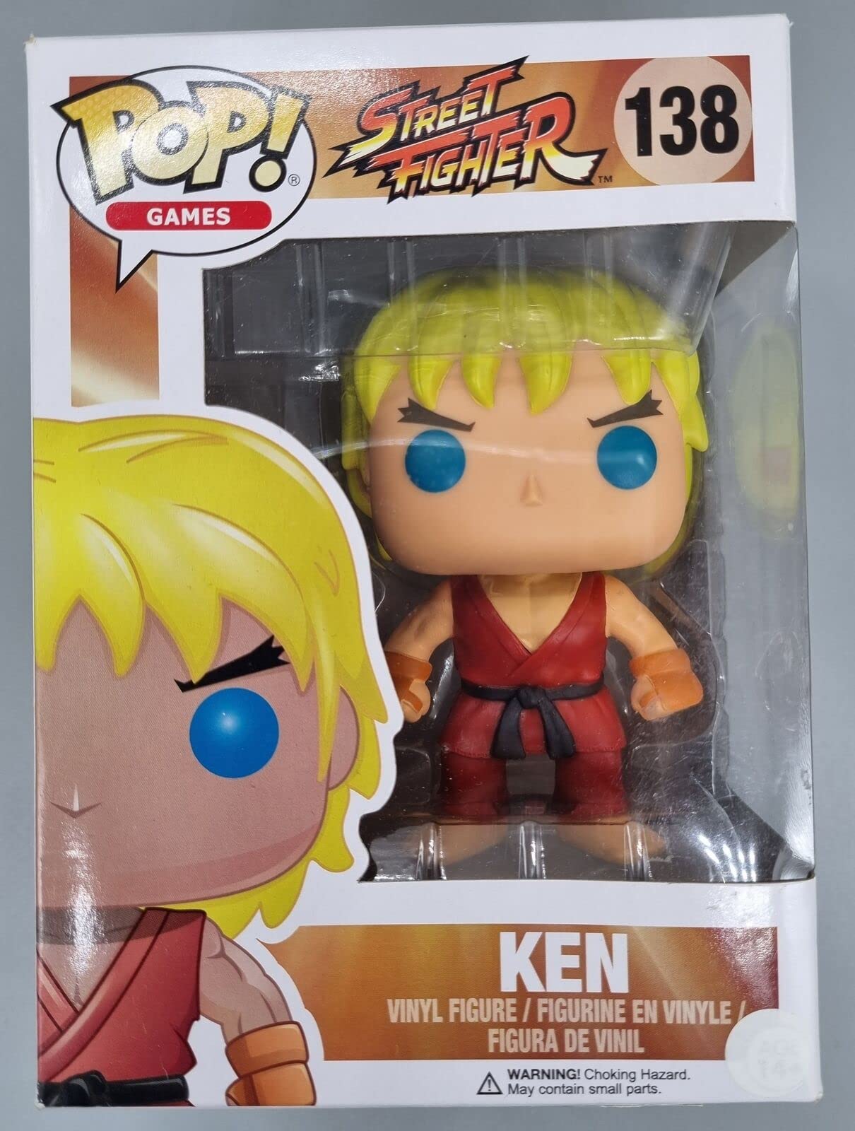 138 Ken - Street Fighter - Funko POP - Box Damaged