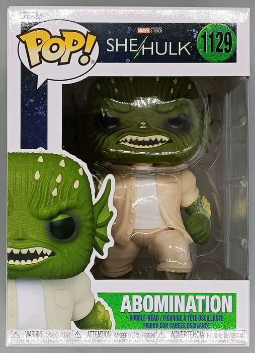 #1129 Abomination - Marvel She-Hulk - Brand New Funko POP in Protector