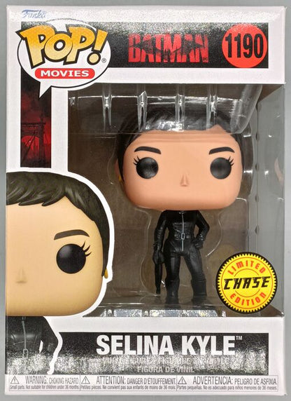 1190 Selina Kyle (Unmasked) Chase - DC The Batman - Box Damaged Funko POP