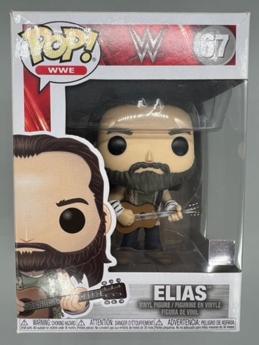 67 Elias (with Guitar) - WWE Funko POP - Damaged Box