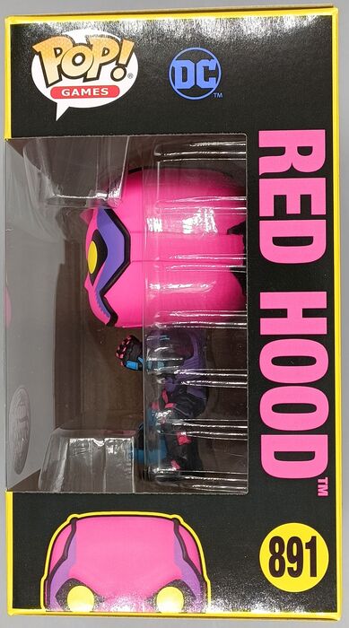 #891 Red Hood - Blacklight - DC Gotham Knights Funko POP