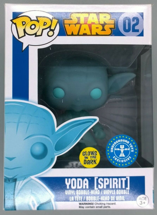 #02 Yoda (Spirit) - Glow - Star Wars Funko POP