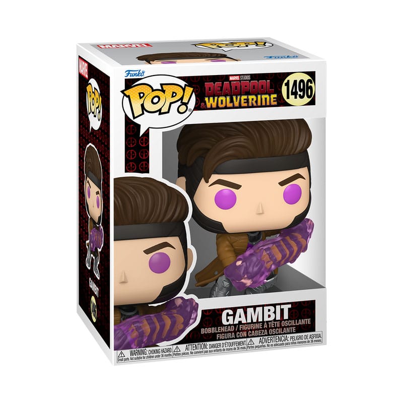 1496 Gambit - Marvel Deadpool & Wolverine Funko POP - Brand New