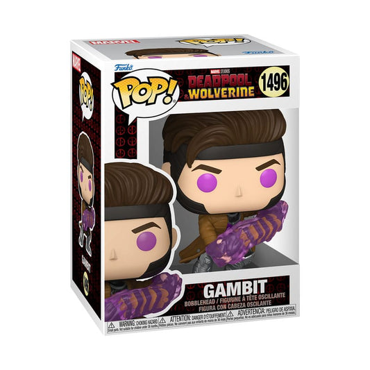 1496 Gambit - Marvel Deadpool & Wolverine Funko POP - Brand New