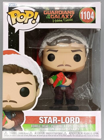 1104 Star-Lord Marvel Guardians Of The Galaxy Holiday - Box Damaged Funko POP