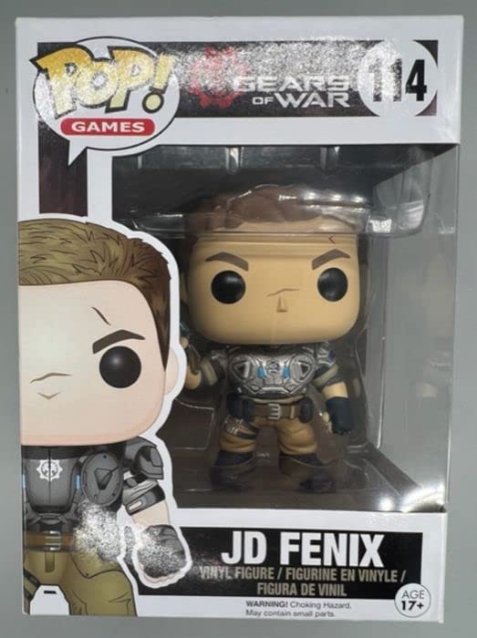 #114 JD Fenix - Gears of War - Funko POP - Box Damaged