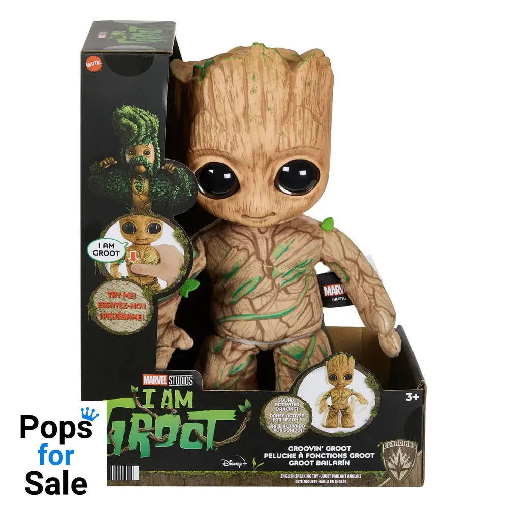 I Am Groot Electronic Plush Figure Groovin' Groot 28 cm *English Version*