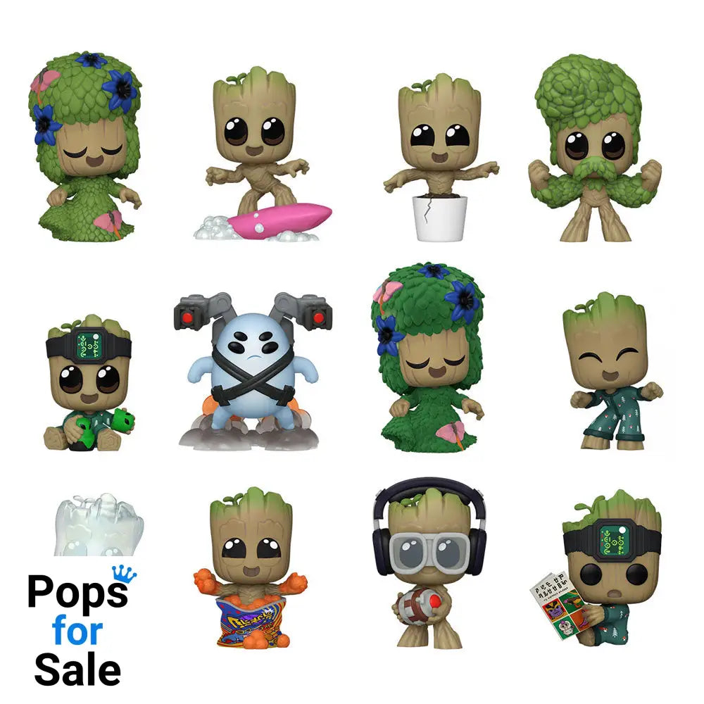 I Am Groot Mystery Mini Figures 5 cm Display (12)