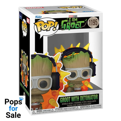 I Am Groot POP! Vinyl Figure Groot w/ detonator 9 cm
