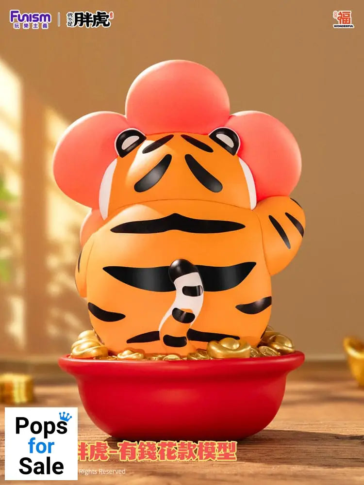 I Am Not Fat Tiger Statue 1/7 Alexander the Tiger Rich Flower 20 cm Statues