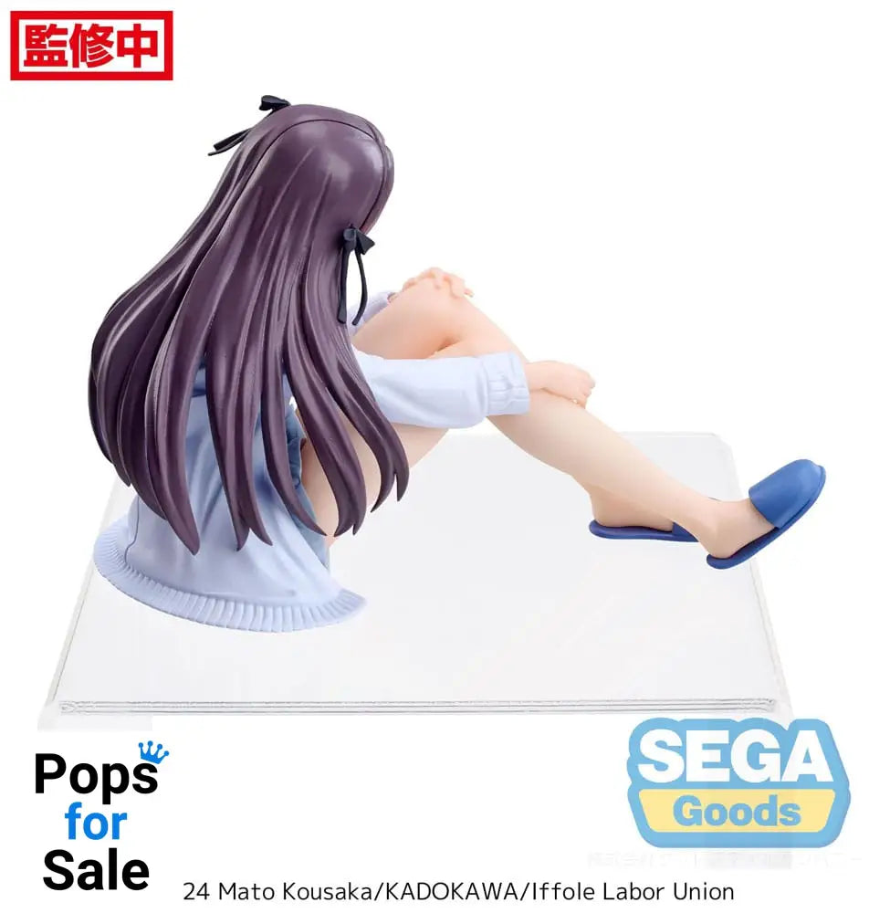 I May Be a Guild Receptionist, but I'll Solo Any Boss to Clock Out on Time PM Perching PVC Statue Alina Clover 14 cm