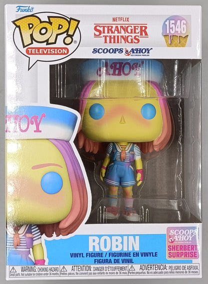 1546 Robin (Scoops Ahoy) - Stranger Things Funko POP - Brand New