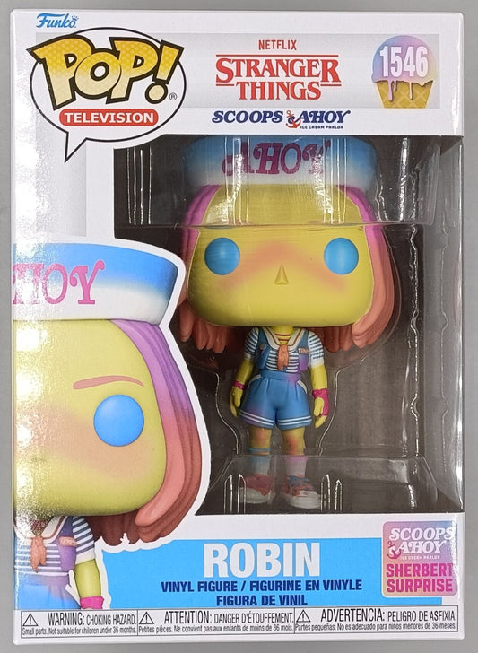 1546 Robin (Scoops Ahoy) - Stranger Things Funko POP - Brand New