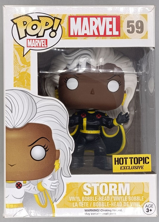 59 Storm (Black Suit) - Marvel X-Men - Box Damaged Funko POP