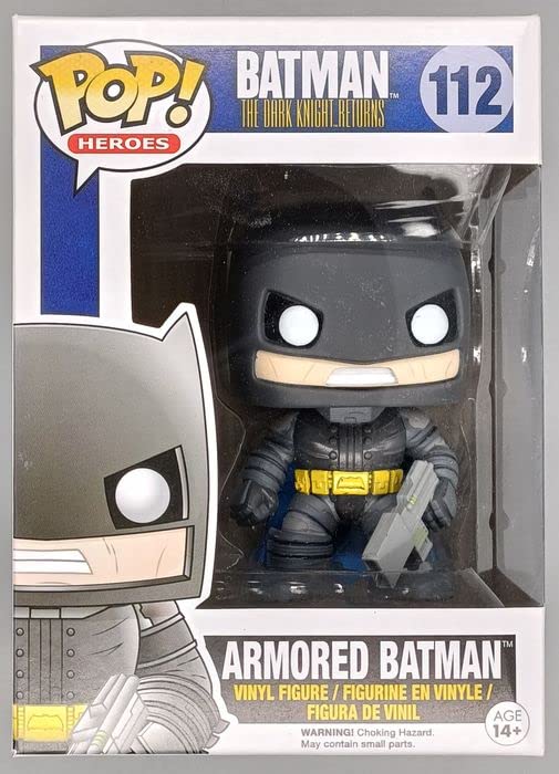 112 Armored Batman - DC Batman The Dark Knight Returns Funko POP - Box Damaged