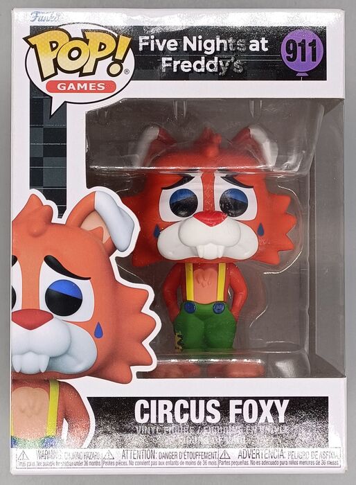 911 Circus Foxy - Five Nights at Freddy's FNaF Funko POP - BOX DAMAGED