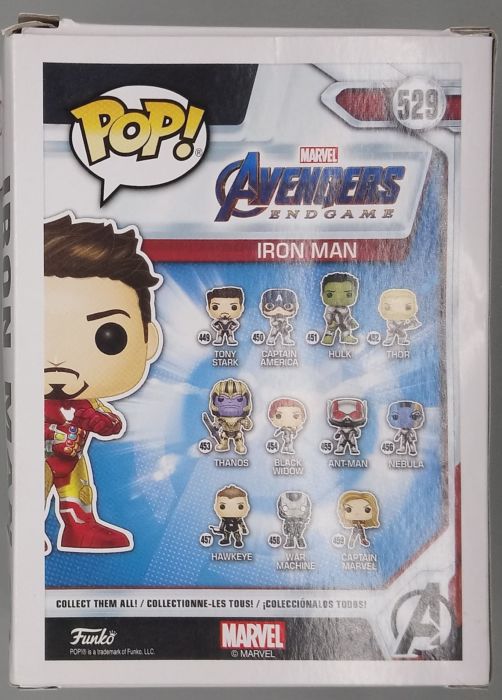 529 Iron Man (Gauntlet) Marvel Avengers Endgame Funko POP - Box Damaged