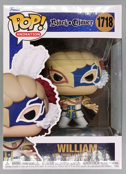 1718 William - Black Clover Funko POP - Box Damaged
