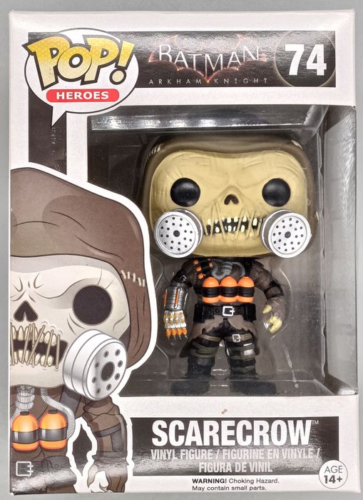 #74 Scarecrow - DC - Batman Arkham Knight - Box Damaged Funko POP