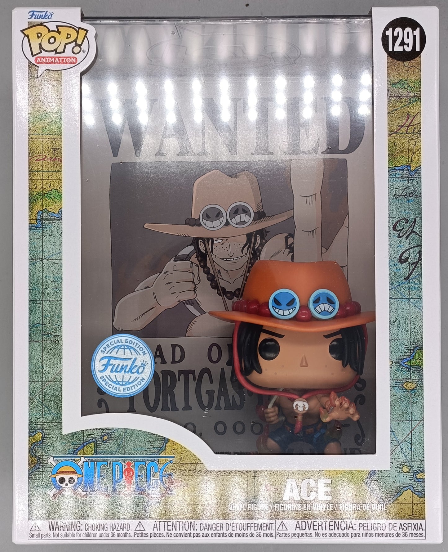 #1291 Ace - Wanted Poster - One Piece Funko POP