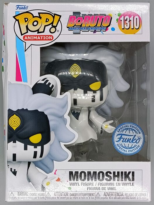 #1310 Momoshiki - Boruto Naruto Next Generation Box Damaged Funko POP