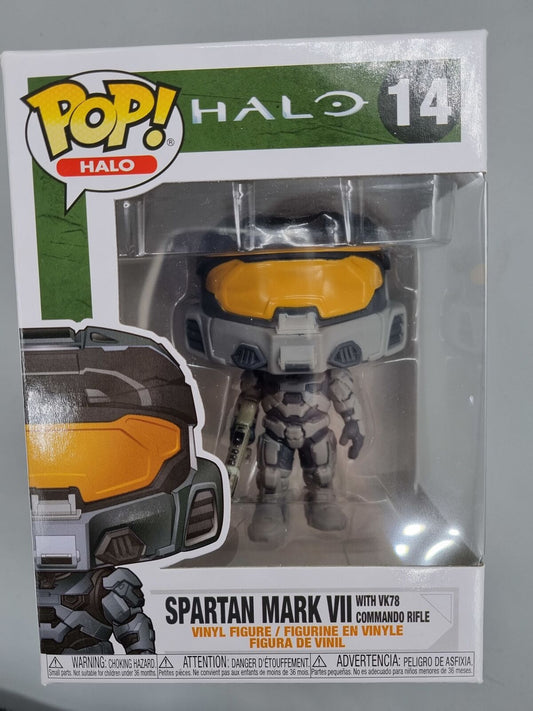 #14 Spartan Mark VII (with VK78 Commando Rifle) Halo Funko POP