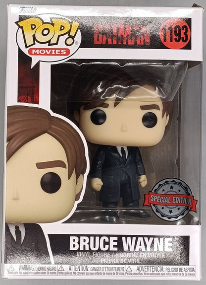 #1193 Bruce Wayne DC The Batman - Box Damaged Funko POP