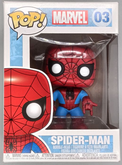 #03 Spider-Man - Marvel Funko POP