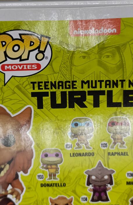 #1137 Rahzar - Teenage Mutant Ninja Turtles TMNT Box Damaged Funko POP
