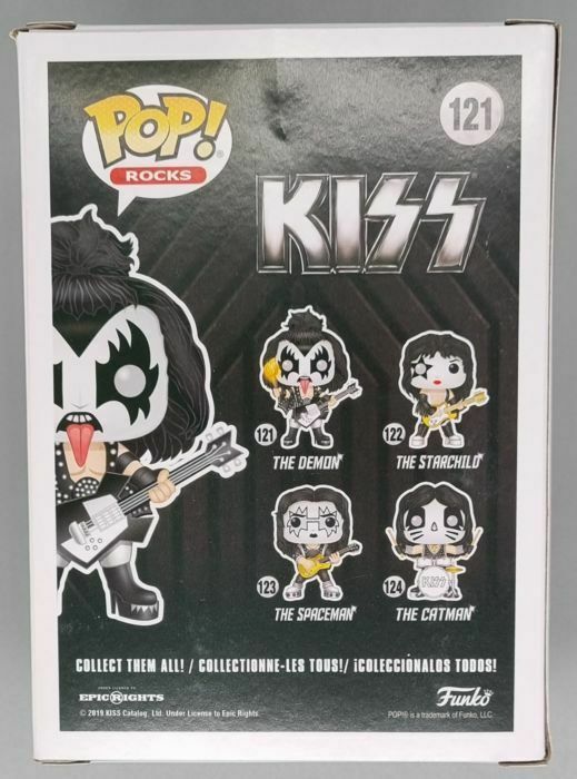 121 The Demon -  KISS - Gene Simmons Funko POP