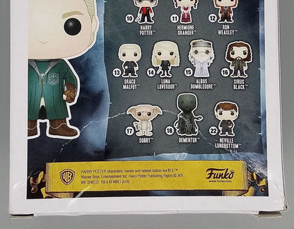 #19 Draco Malfoy (Quidditch) - Harry Potter - Box Damaged Funko POP