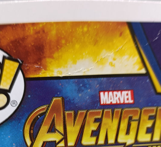 307 Vision  Metallic  Marvel Avengers Infinity War Funko POP - Box Damaged