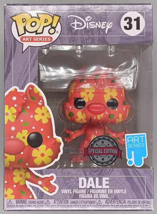 #31 Dale - Art Series - Disney Mickey and Friends Box Damaged Funko POP