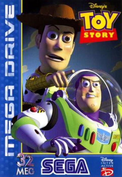 Toy Story for Sega Mega Drive (MD) - [Damaged Inlay]