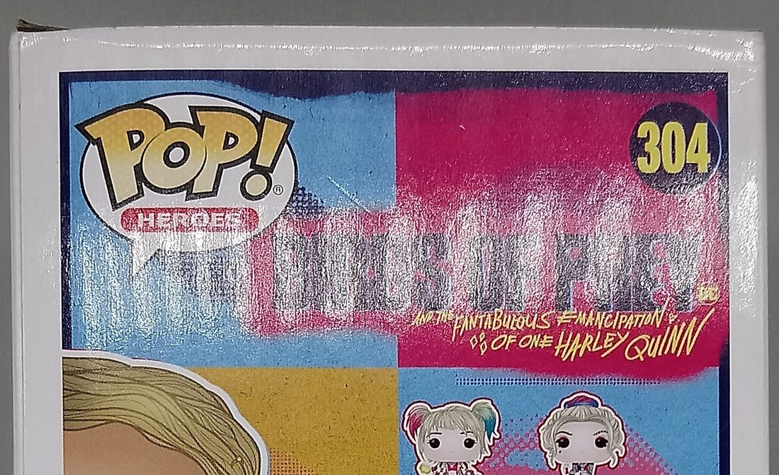 #304 Black Canary (Boobytrap Battle) DC Birds of Prey Box Damaged Funko POP