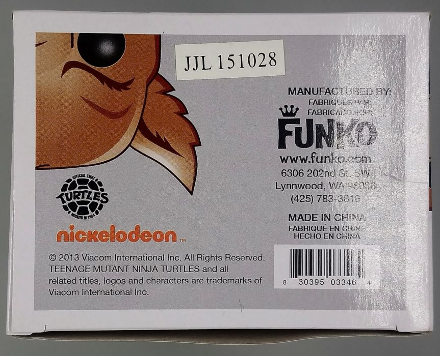 64 Splinter - Teenage Mutant Ninja Turtles Funko POP - Box Damaged