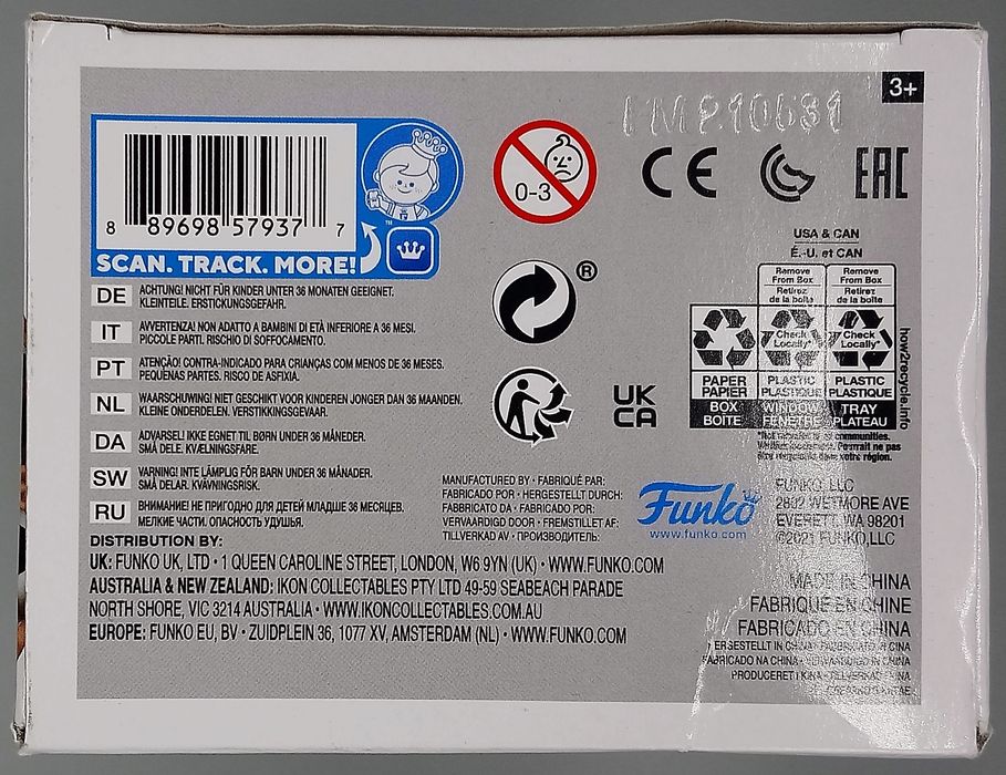 1146 Gizmo (w/ 3D Glasses) - Flocked - Gremlins Funko POP - Box Damaged