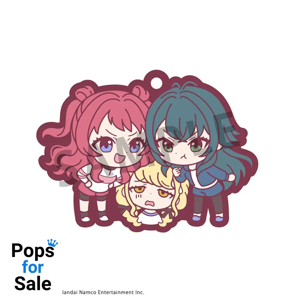 Idolmaster Rubber Mascot Buddycolle Rubber Charms Gakuen 7 cm Assortment (6)