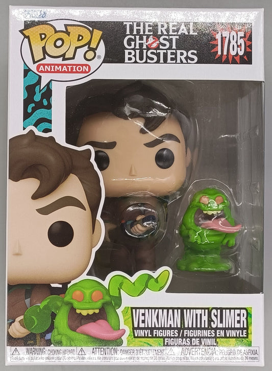 1785 Venkman with Slimer - The Real Ghostbusters Funko POP - Brand New