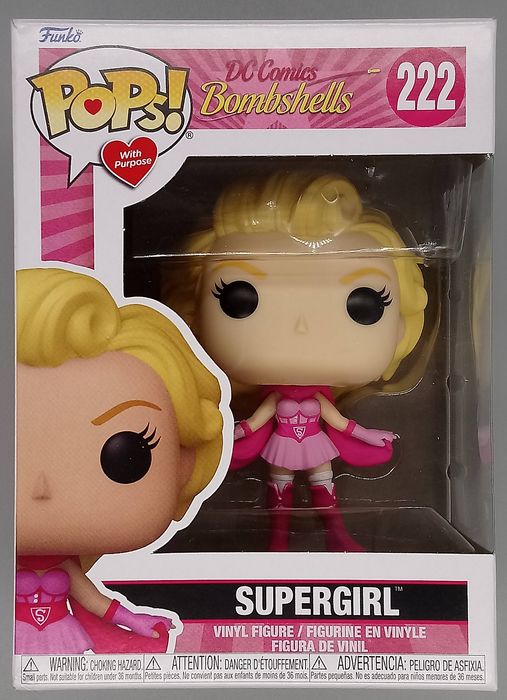 #222 Supergirl (BCA) - DC Bombshells - Box Damaged Funko POP