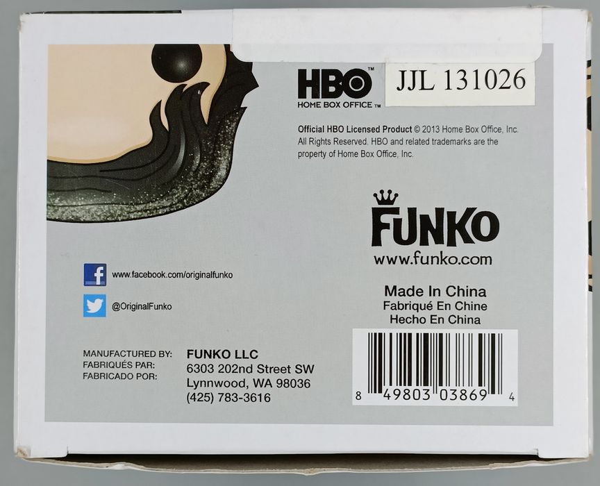 #07 Jon Snow (Beyond the Wall) - Game of Thrones Box Damaged Funko POP