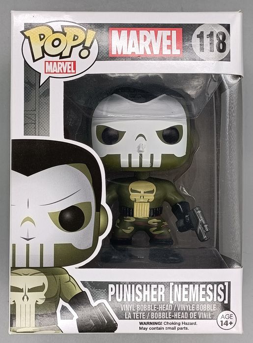 #118 Punisher (Nemesis) - Marvel Funko POP