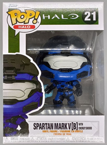 21 Spartan Mark V [B] (with Energy Sword) - Halo Funko POP