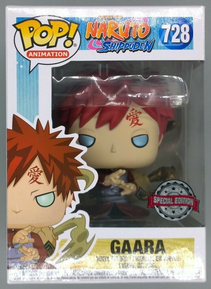 #728 Gaara - Metallic Special Edition - Naruto Shippuden Funko POP